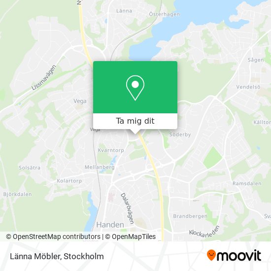 Länna Möbler karta