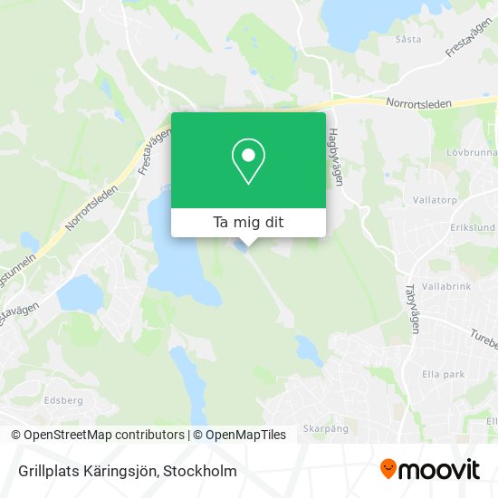Grillplats Käringsjön karta