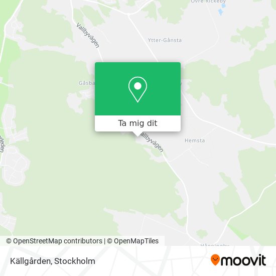 Källgården karta