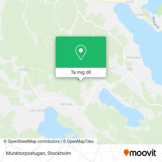 Munktorpsstugan karta