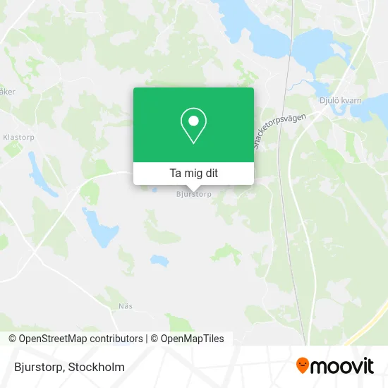 Bjurstorp karta