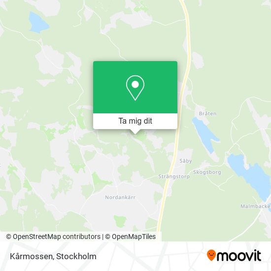 Kårmossen karta