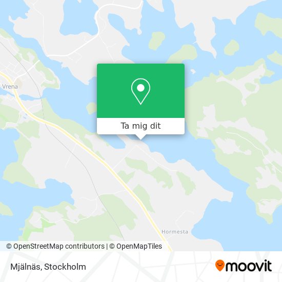 Mjälnäs karta