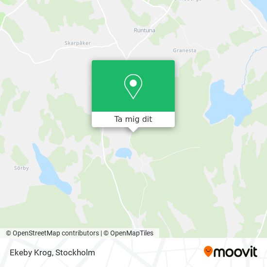 Ekeby Krog karta