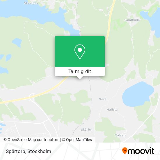 Spårtorp karta