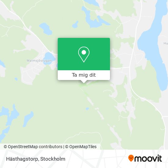 Hästhagstorp karta