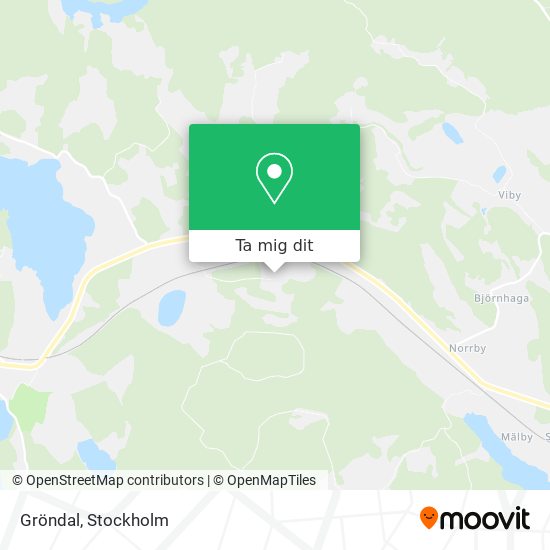 Gröndal karta