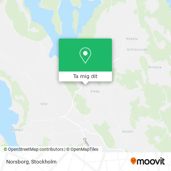 Norsborg karta