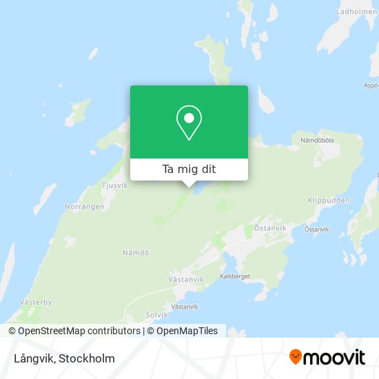 Långvik karta