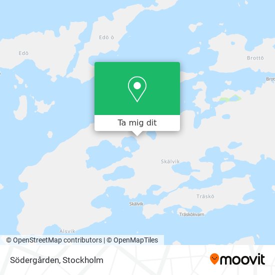 Södergården karta