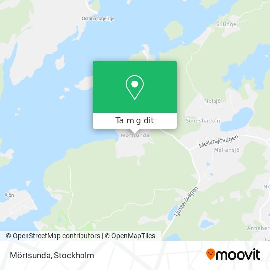 Mörtsunda karta