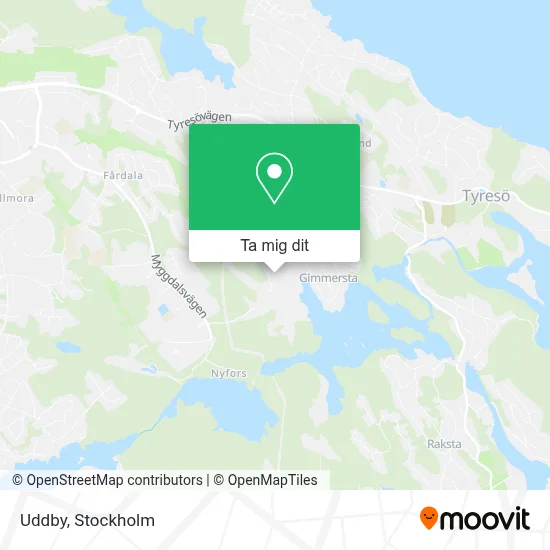 Uddby karta