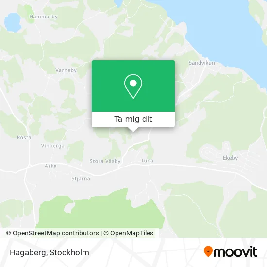 Hagaberg karta