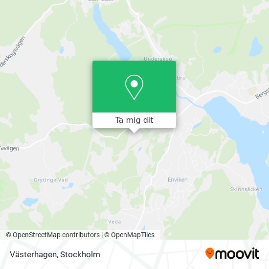 Västerhagen karta