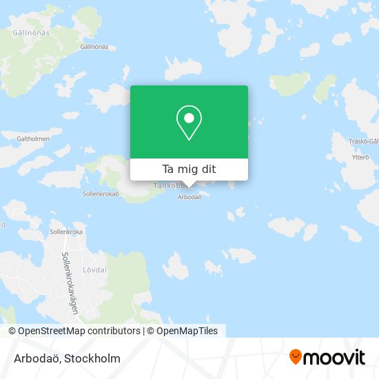 Arbodaö karta