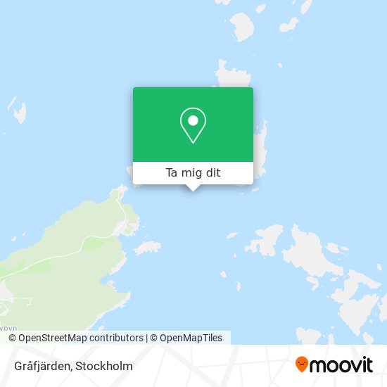 Gråfjärden karta