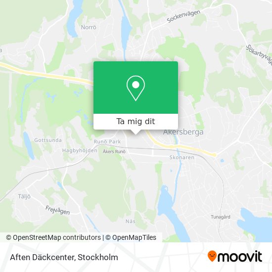 Aften Däckcenter karta