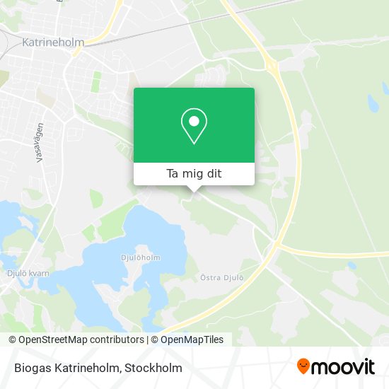 Biogas Katrineholm karta