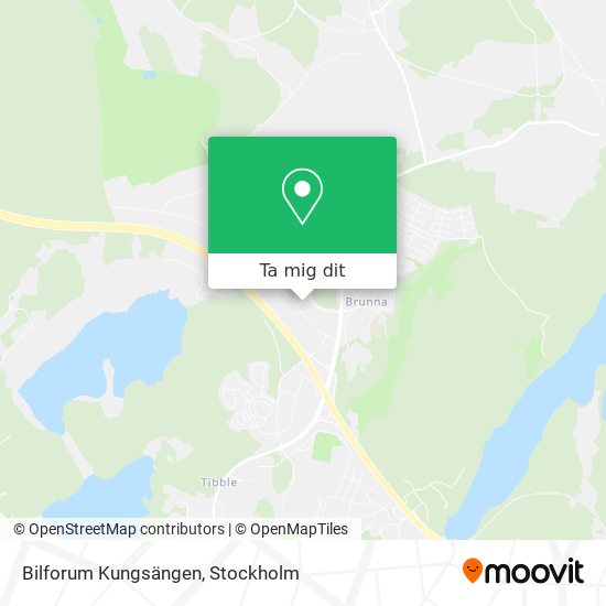 Bilforum Kungsängen karta