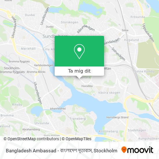 Bangladesh Ambassad - বাংলাদেশ দূতাবাস karta