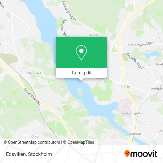 Edsviken karta