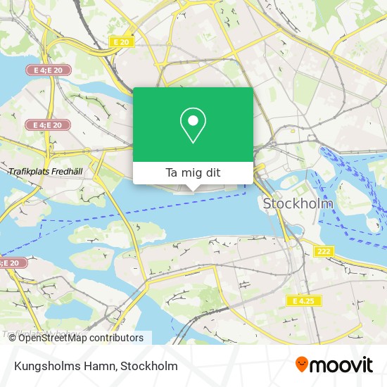 Kungsholms Hamn karta