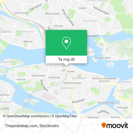 Thepiratebay.com karta