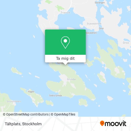 Tältplats karta