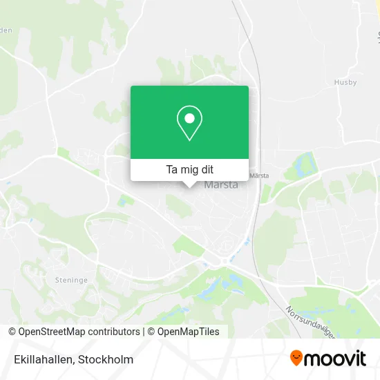 Ekillahallen karta