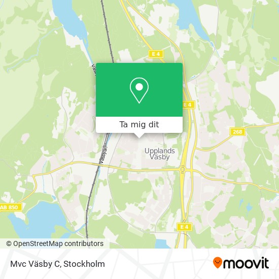 Mvc Väsby C karta