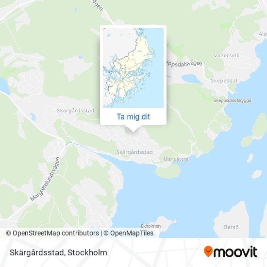 Skärgårdsstad karta