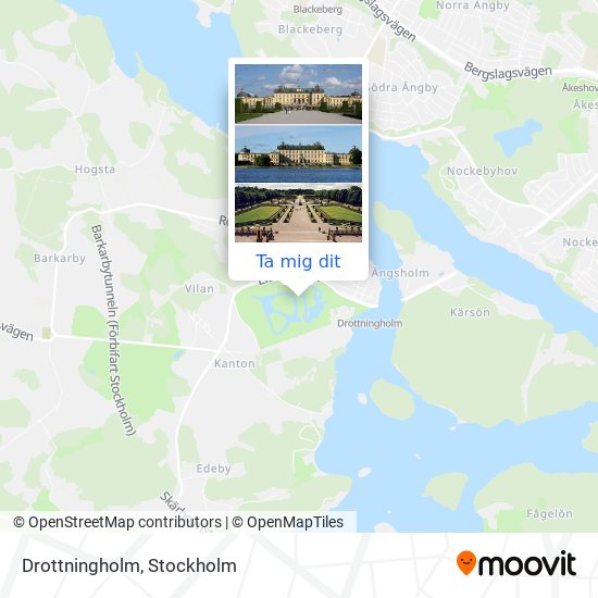 Drottningholm karta