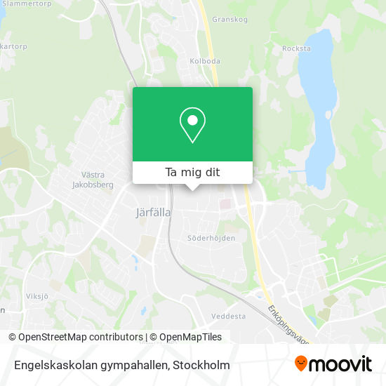 Engelskaskolan gympahallen karta