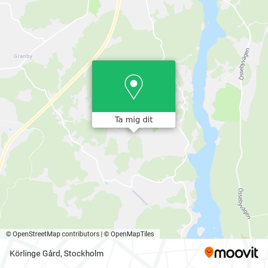 Körlinge Gård karta