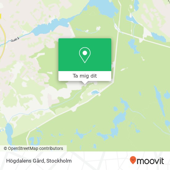 Högdalens Gård karta