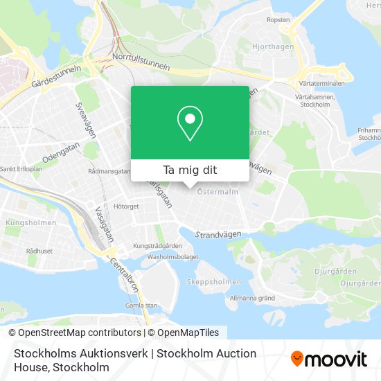 Stockholms Auktionsverk | Stockholm Auction House karta