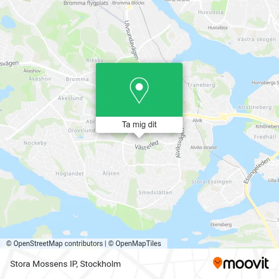 Stora Mossens IP karta