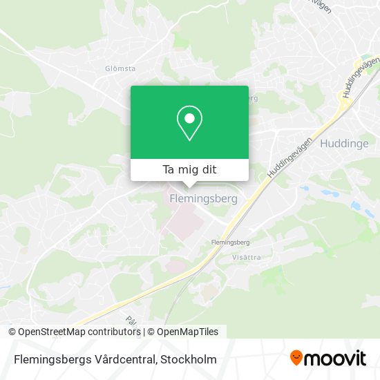 Flemingsbergs Vårdcentral karta