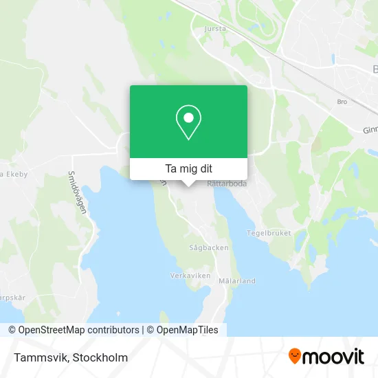 Tammsvik karta