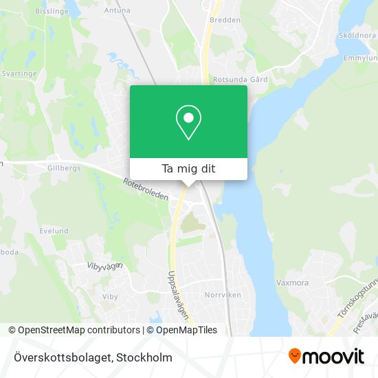 Överskottsbolaget karta