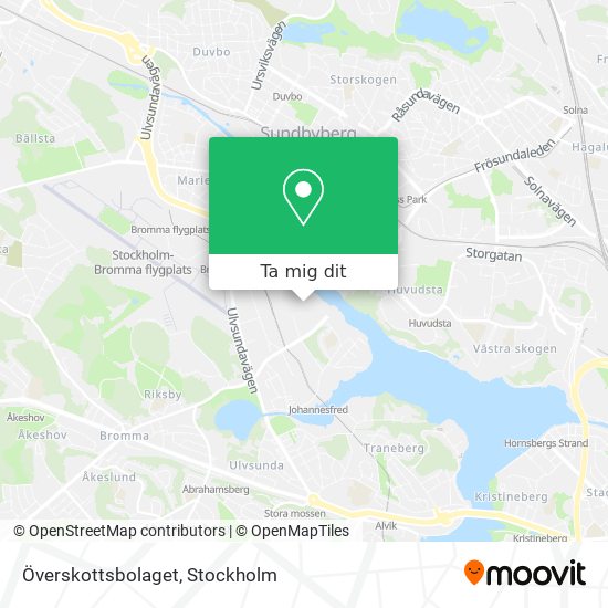 Överskottsbolaget karta