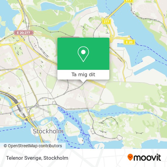 Telenor Sverige karta