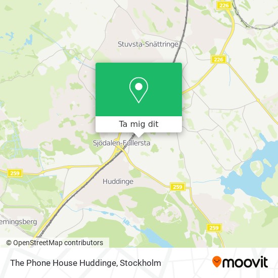 The Phone House Huddinge karta