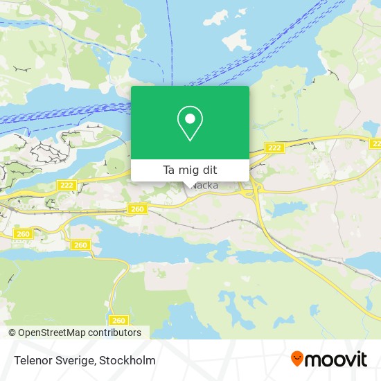 Telenor Sverige karta