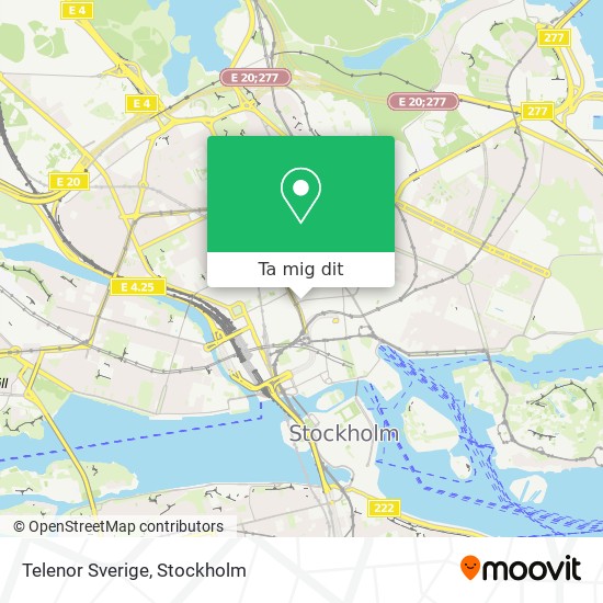 Telenor Sverige karta