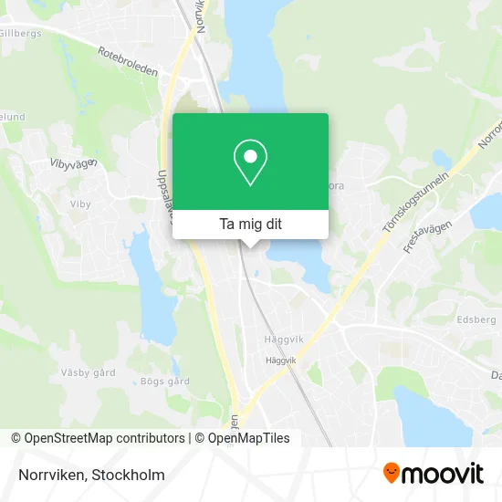 Norrviken karta