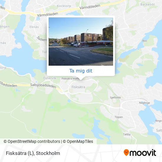 Fisksätra (L) karta