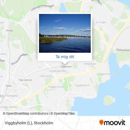 Viggbyholm (L) karta