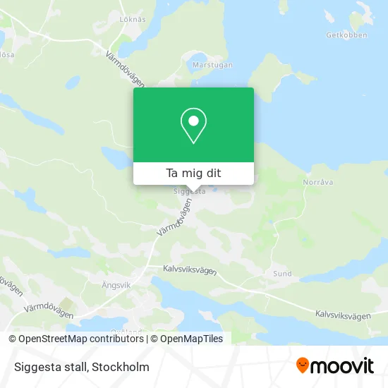 Siggesta stall karta