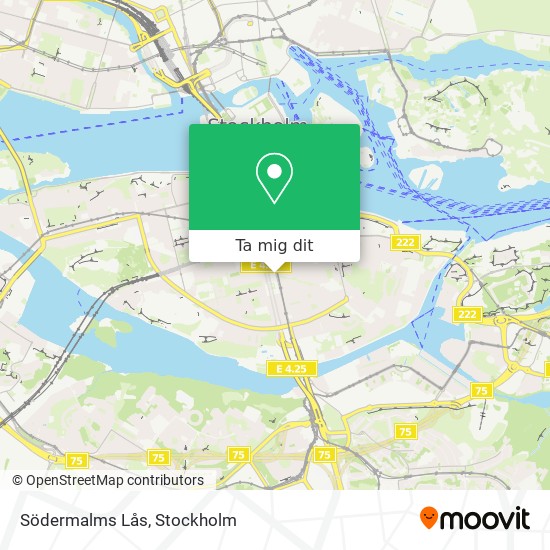 Södermalms Lås karta